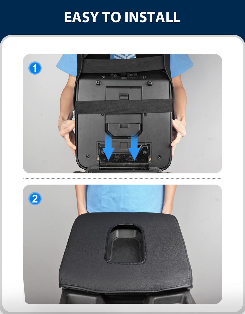 Eaglecover size scale with ruler demonstrating tailored 1:1 console fit