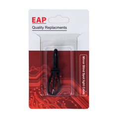 EAP connector installed in mirror demonstrating easy factory-style repair