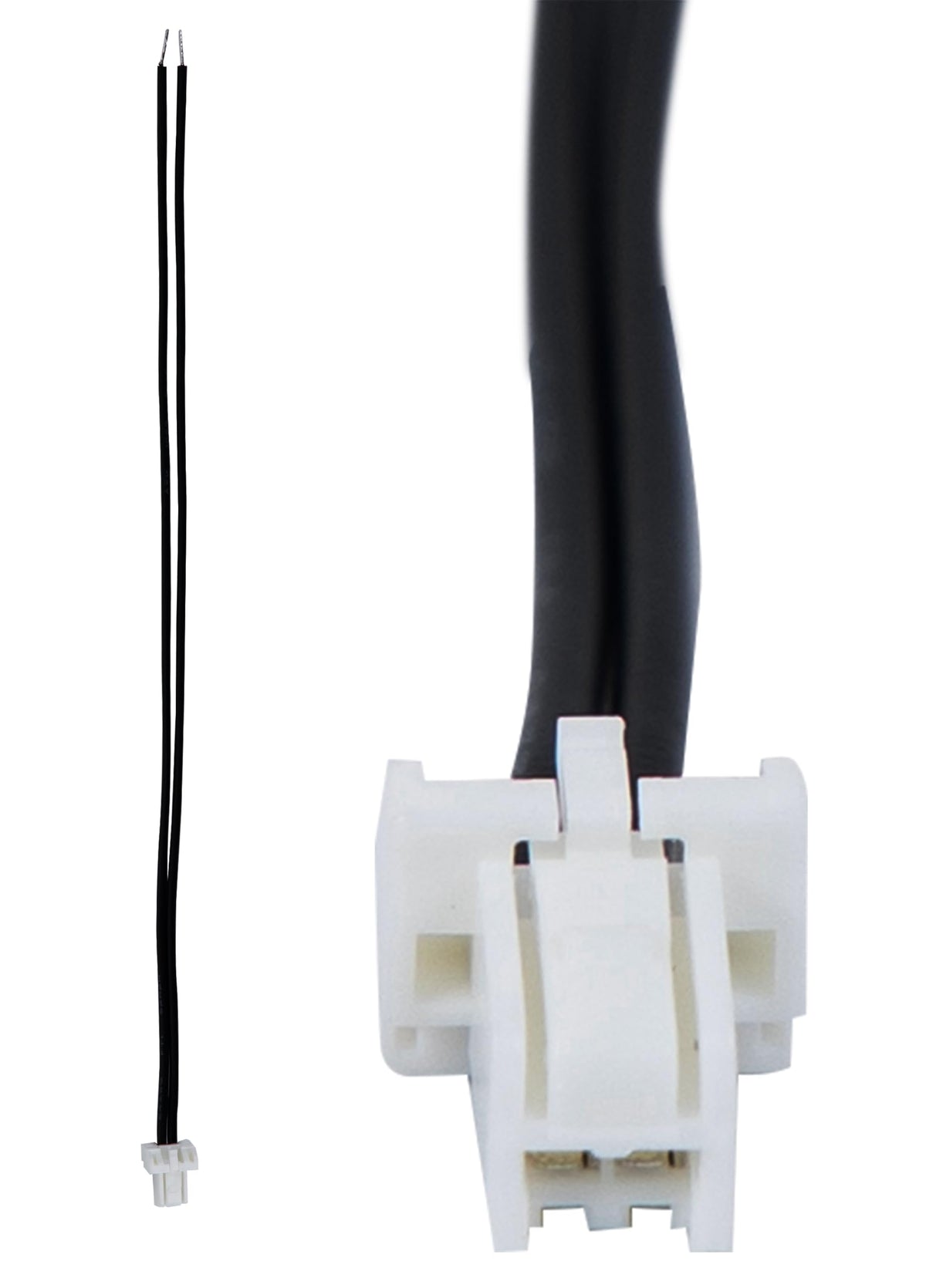 EAP connector front view showing plug and secure fit benefit