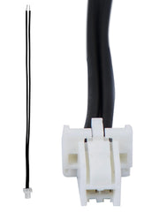 EAP connector front view showing plug and secure fit benefit