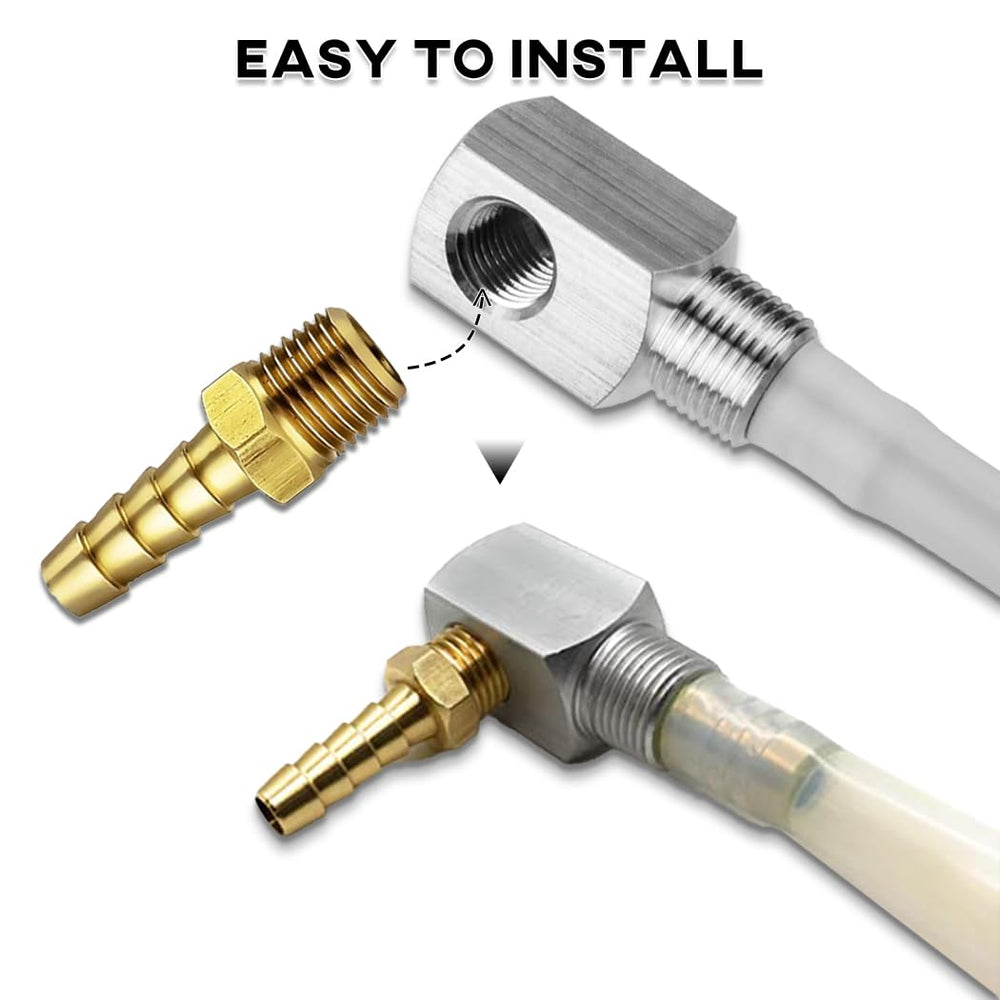 Earlyred brass barb adapter detail for secure hose connection and corrosion resistance