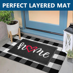 EARTHALL rubber backing detail offering non-slip floor grip benefit