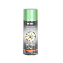 EASTUP aerosol can front view showing product branding and nozzle, clear identification benefit