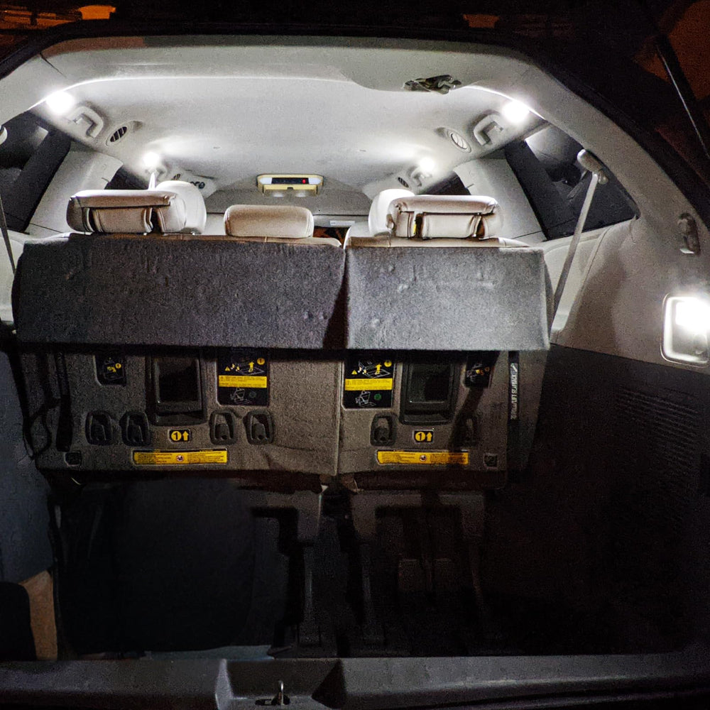 EASY EAGLE trunk light installed to help find items quickly