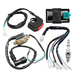 EATAKWARD CDI module top view illustrating solid housing for dependable ignition benefit