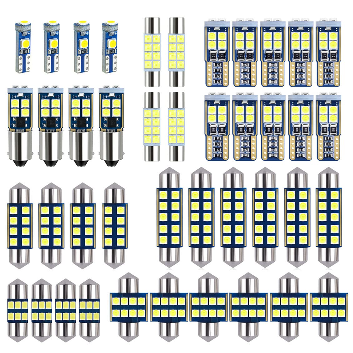 EBAIFUN 42-pack kit box showing assortment and labels for easy selection