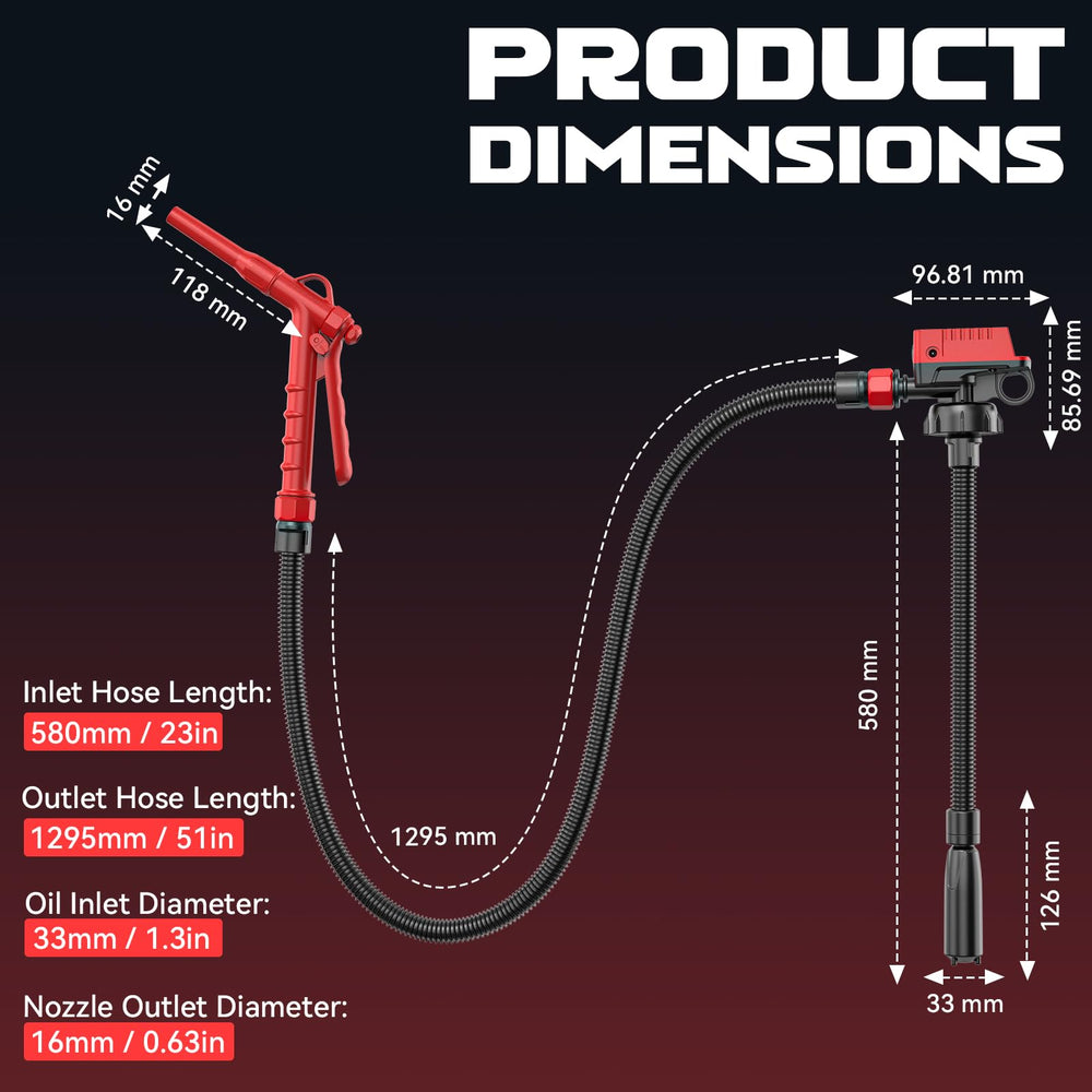 Ecarke manual control dial detail showing precise flow adjustment for safe transfers