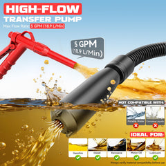 Ecarke reinforced 51-inch hose close-up showing durable construction and kink resistance