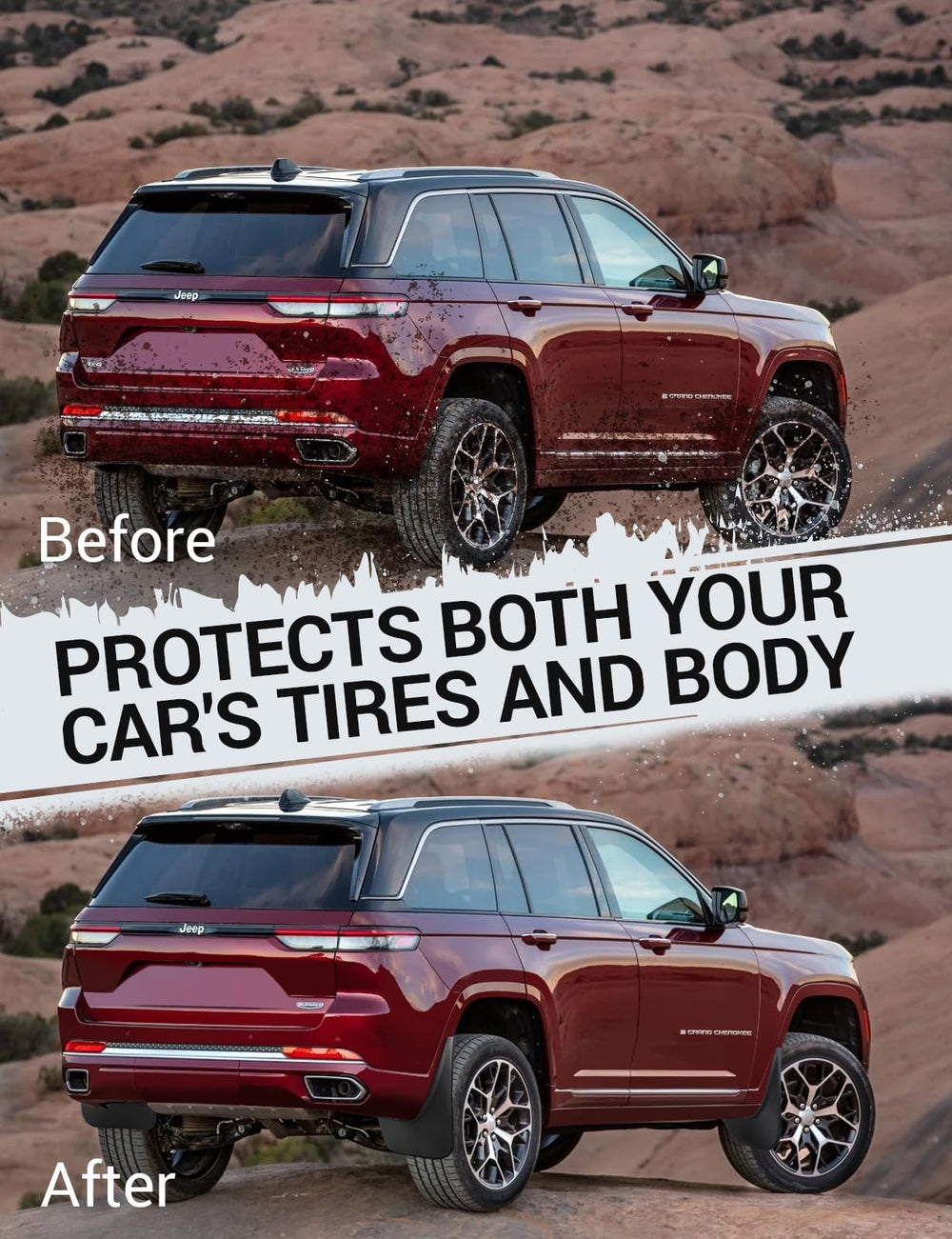 Ecarzo front wheel mud flap installed protecting wheel arch