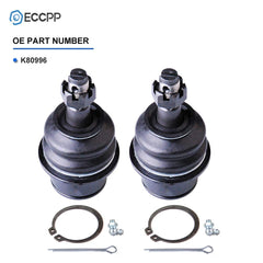ECCPP ball joint close-up showing grease seal and durable construction benefits