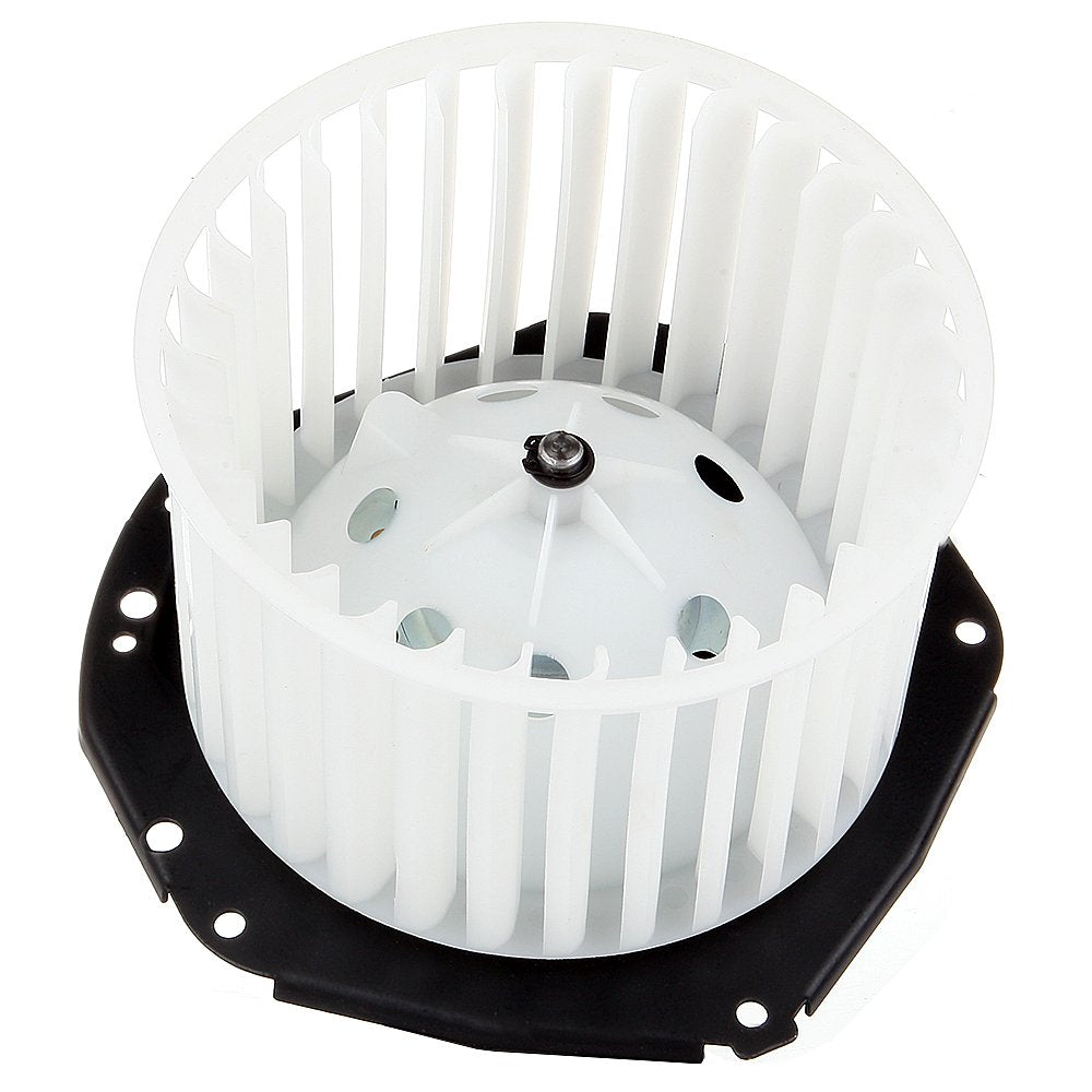 ECCPP front view of blower motor showing mounting points and fitment benefit