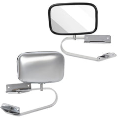 ECCPP front view of both mirrors showing new replacement fit