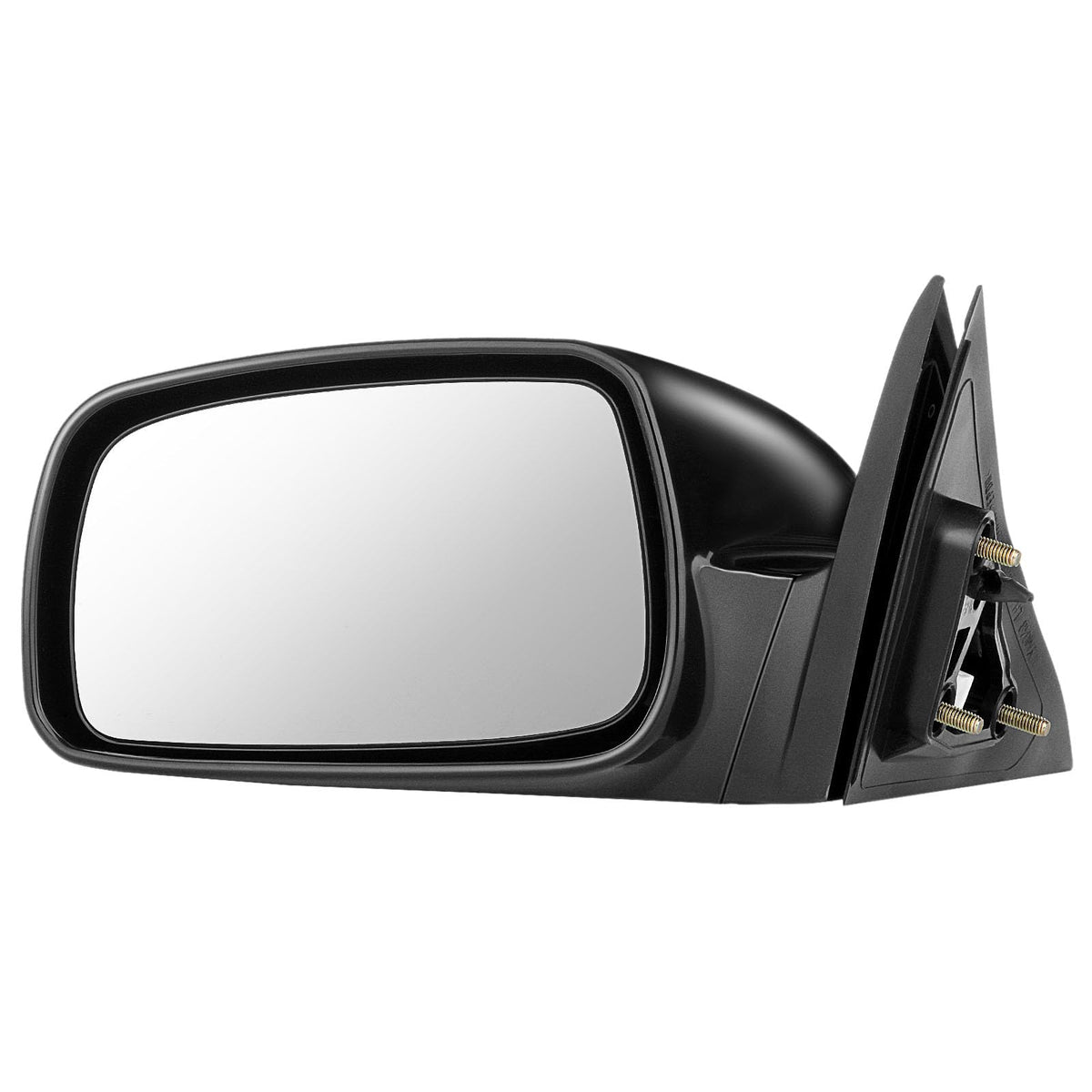 ECCPP driver-side mirror front view showing replacement fit and finish