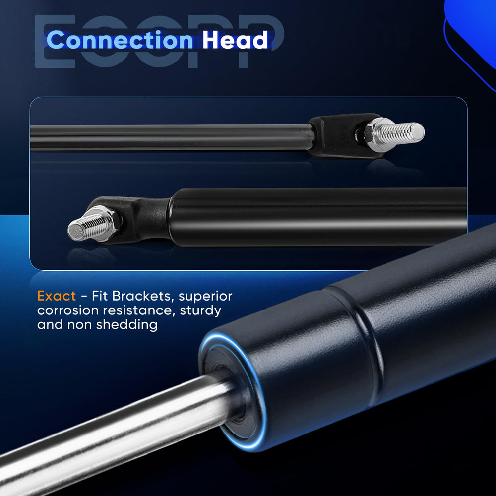 ECCPP dual struts side-by-side comparison showing matching pair consistency benefit