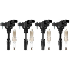 ECCPP front packaging showing full coil and plug kit, easy part replacement