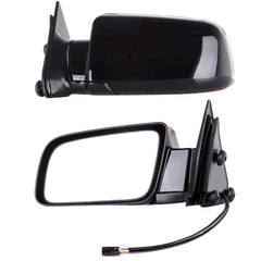 ECCPP front view of both mirrors showing exact-fit replacement and restored appearance