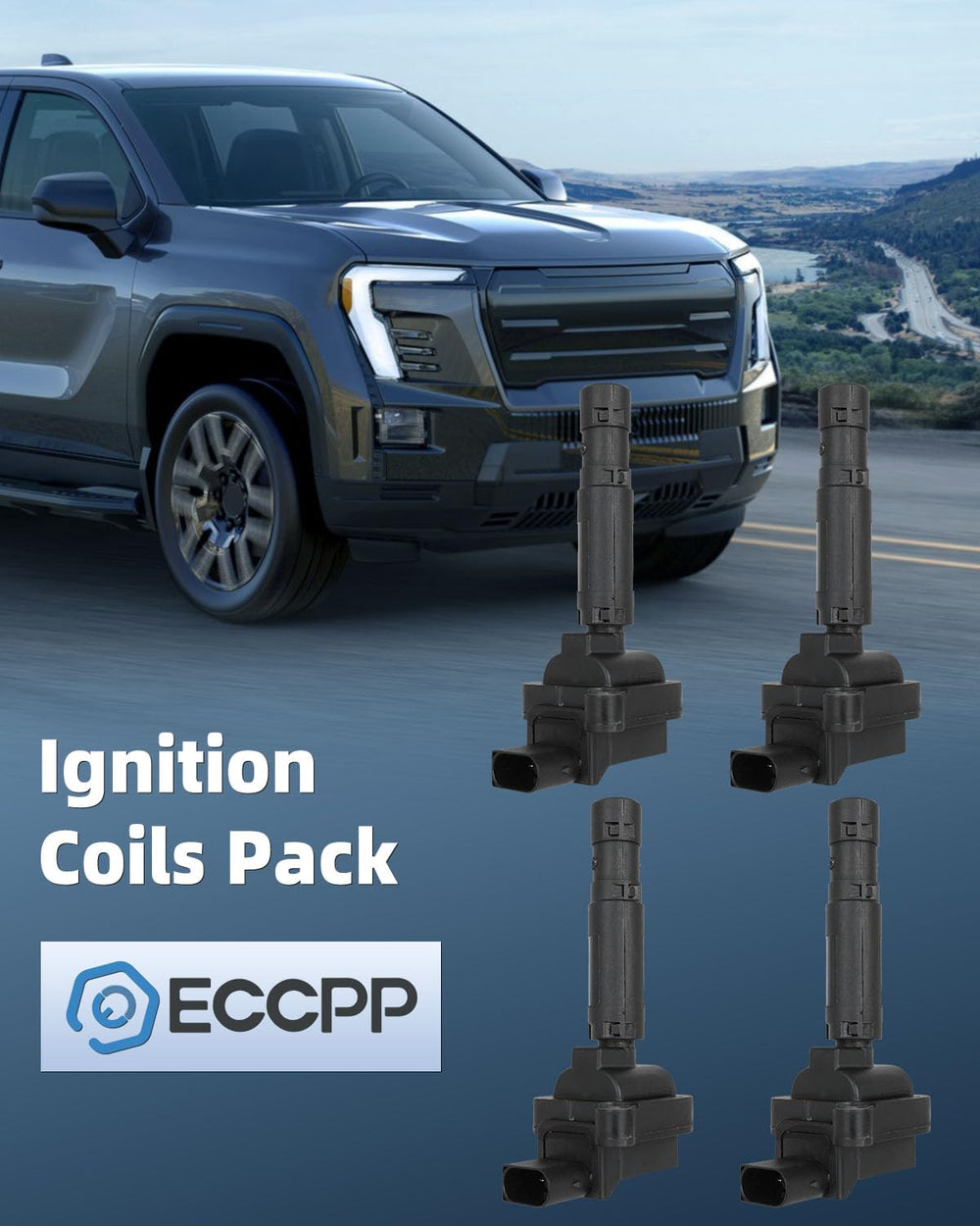ECCPP mechanic installing coil and plug showing professional-fit and time-saving benefit