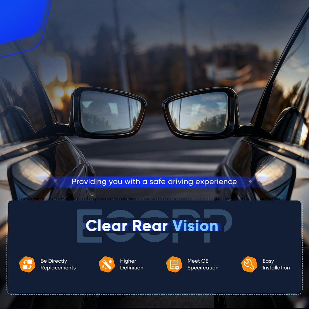 ECCPP mirror glass reflection detail improving visibility benefit