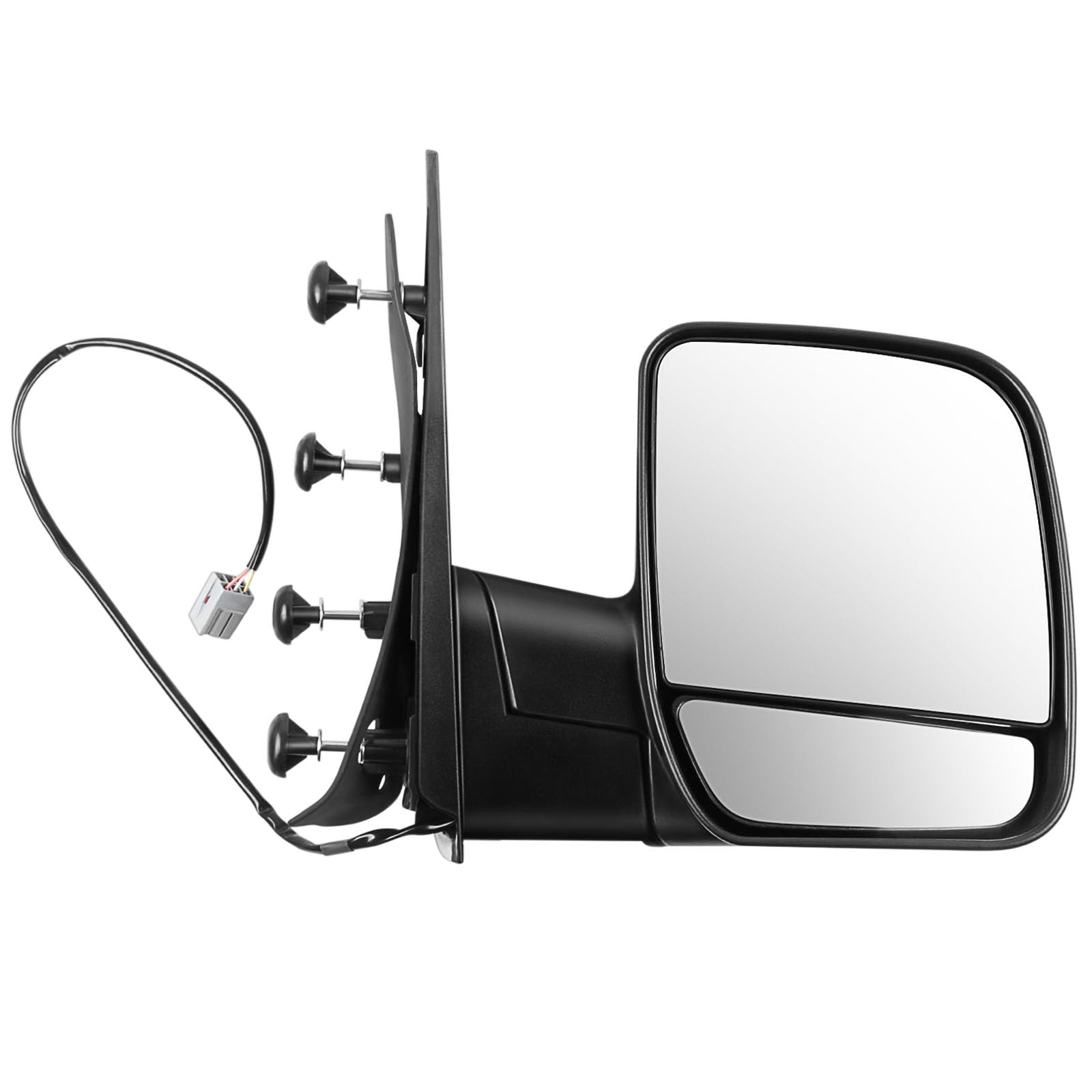 ECCPP passenger mirror front view showing fit and finish benefit visibility