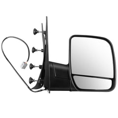 ECCPP passenger mirror front view showing fit and finish benefit visibility