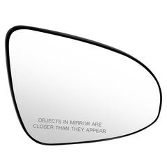 ECCPP passenger mirror glass front view showing clean reflective surface and fit