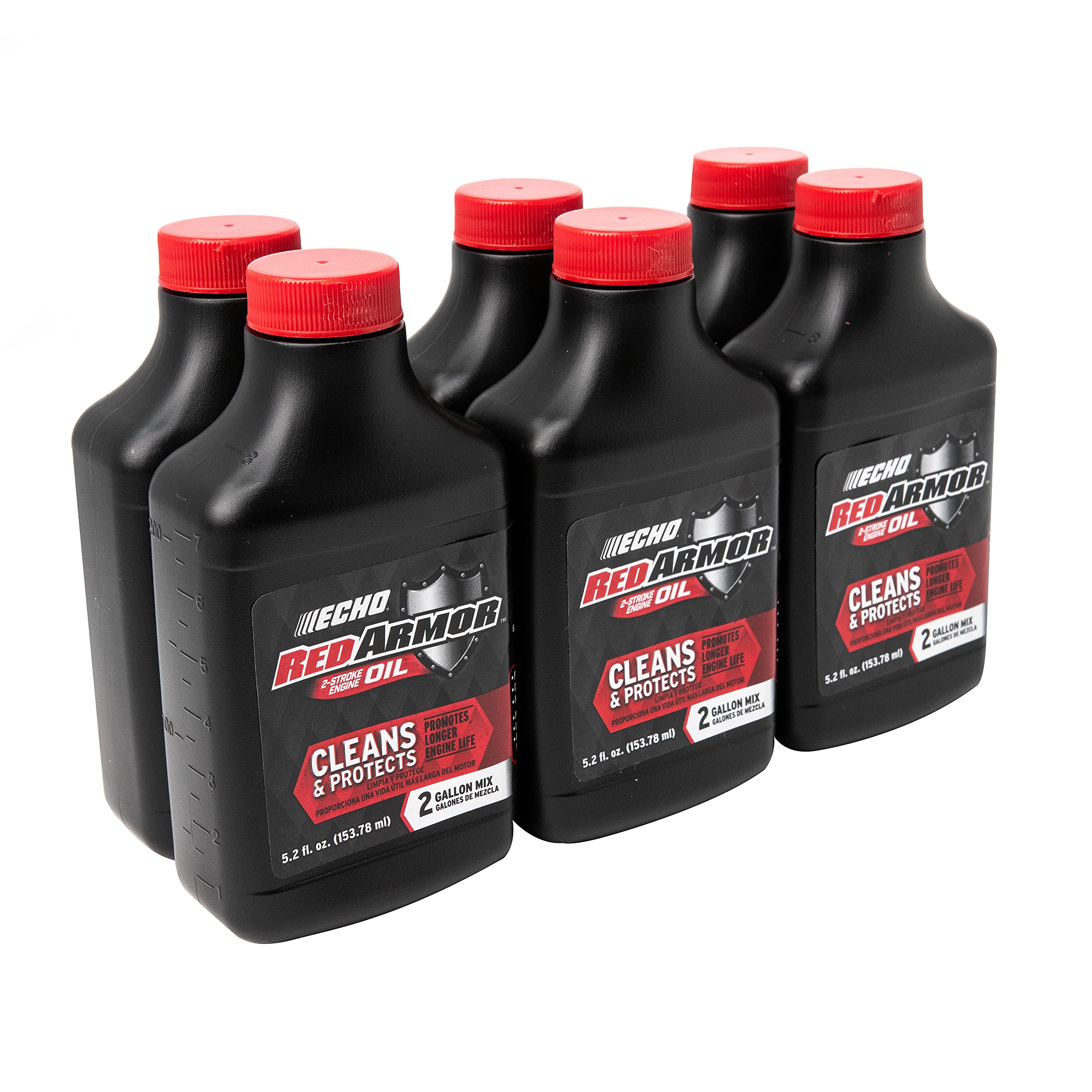 ECHO front packaging showing six 5.2 fl oz bottles and product benefit