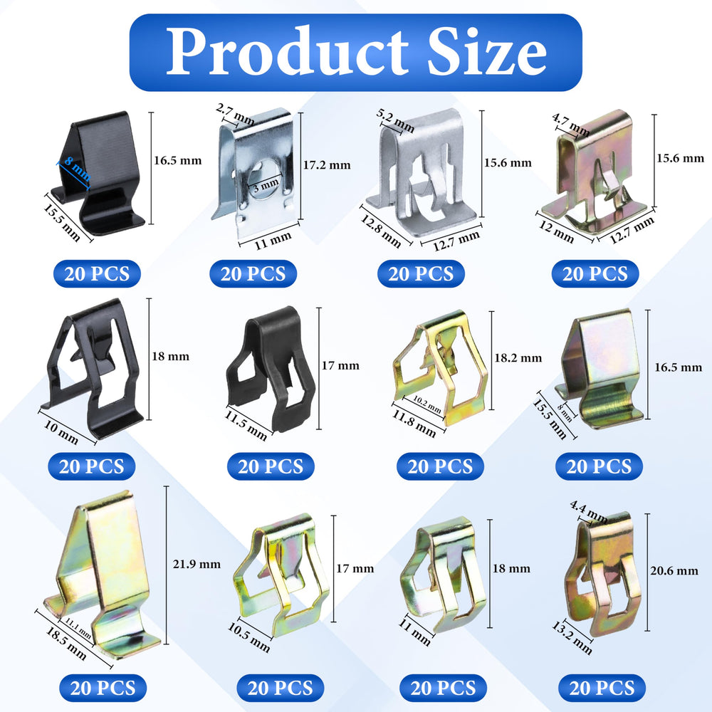ecocstm close-up of galvanized metal clip texture for corrosion resistance