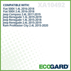 ECOGARD XA10492 installed in engine bay improving intake protection