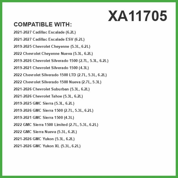 ECOGARD XA11705 side profile highlighting seal and frame for correct fitment