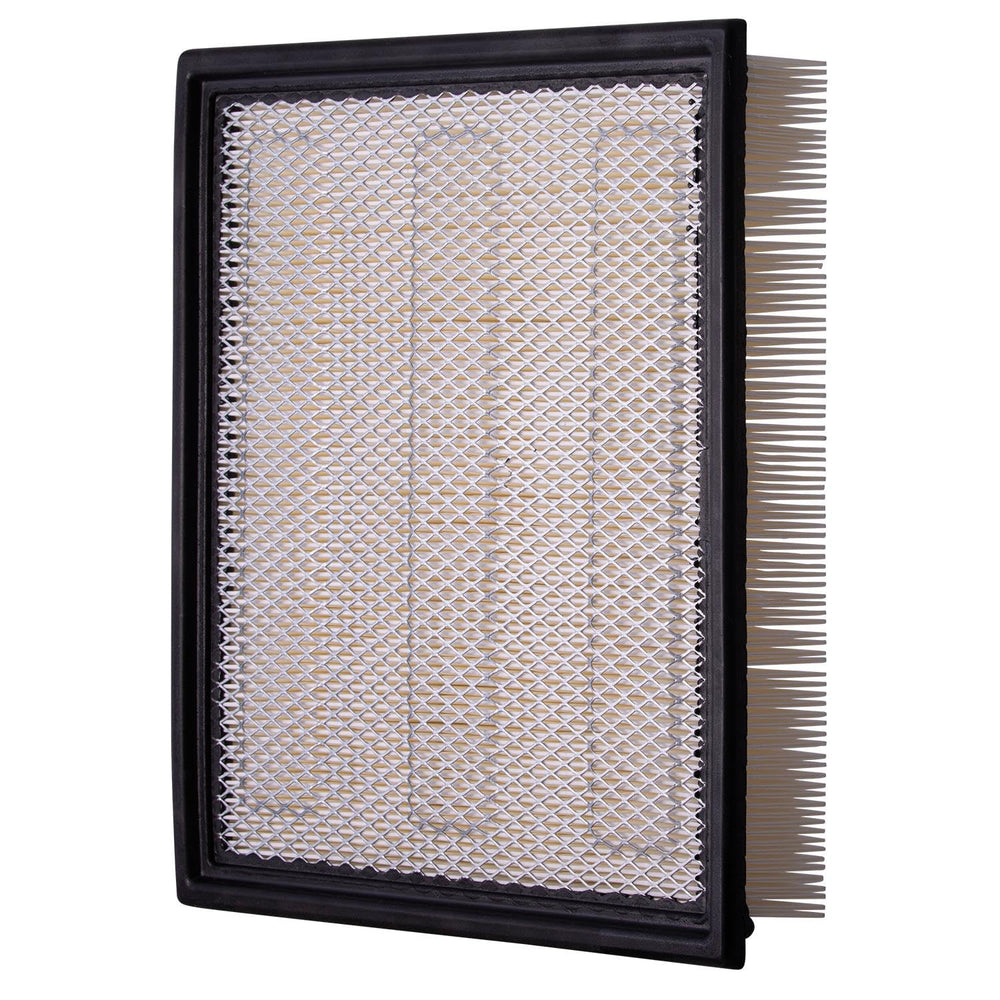 ECOGARD XA11884 close-up of multi-layer filter media demonstrating high-capacity particle capture