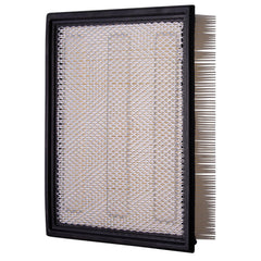 ECOGARD XA11884 close-up of multi-layer filter media demonstrating high-capacity particle capture