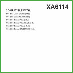 ECOGARD XA6114 side profile highlighting sealed frame and secure mounting benefit