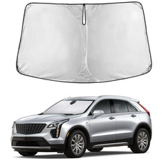 EcoNour front view showing full windshield coverage protecting interior