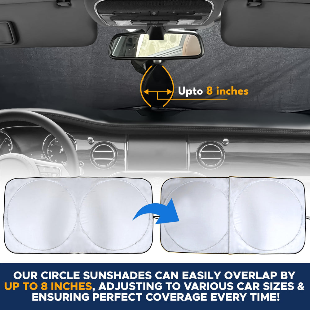 EcoNour positioned under visors demonstrating secure, no-slip fit