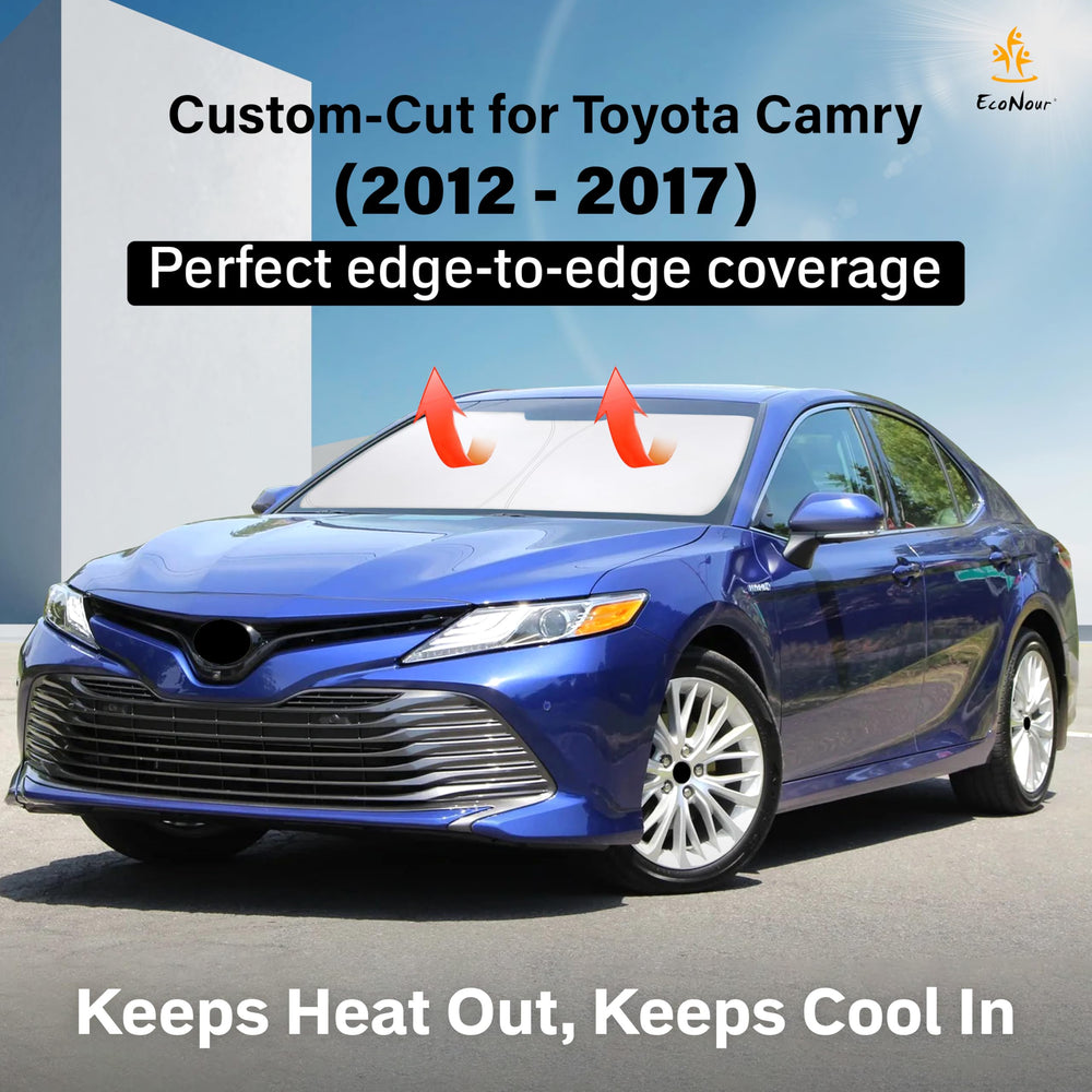 EcoNour reflective multi-layer material close-up, maximizes UV and heat reflection