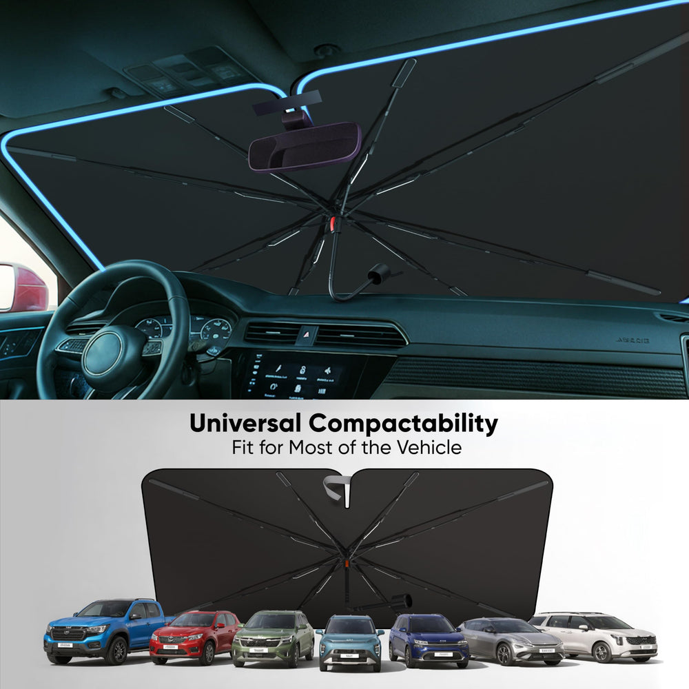 EcoNour silicone tip touching windshield protecting glass seal