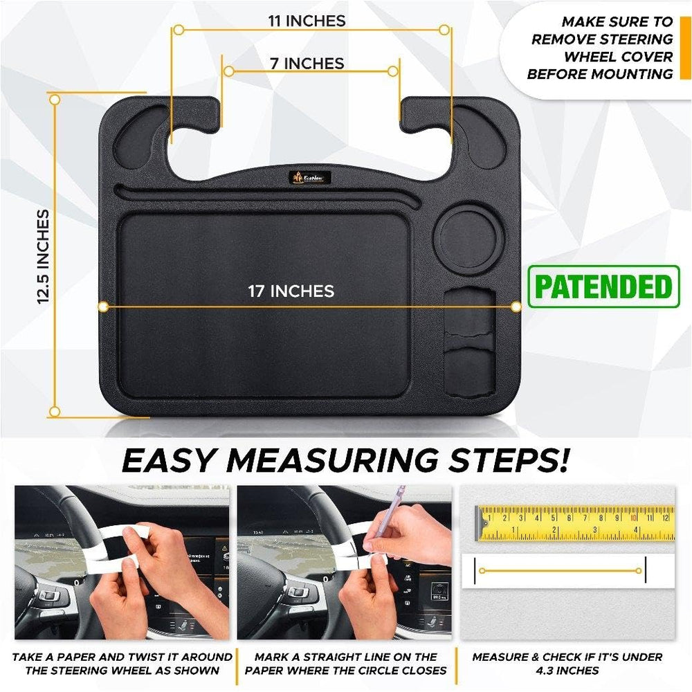 EcoNour dual tablet slots holding two devices for hands-free viewing