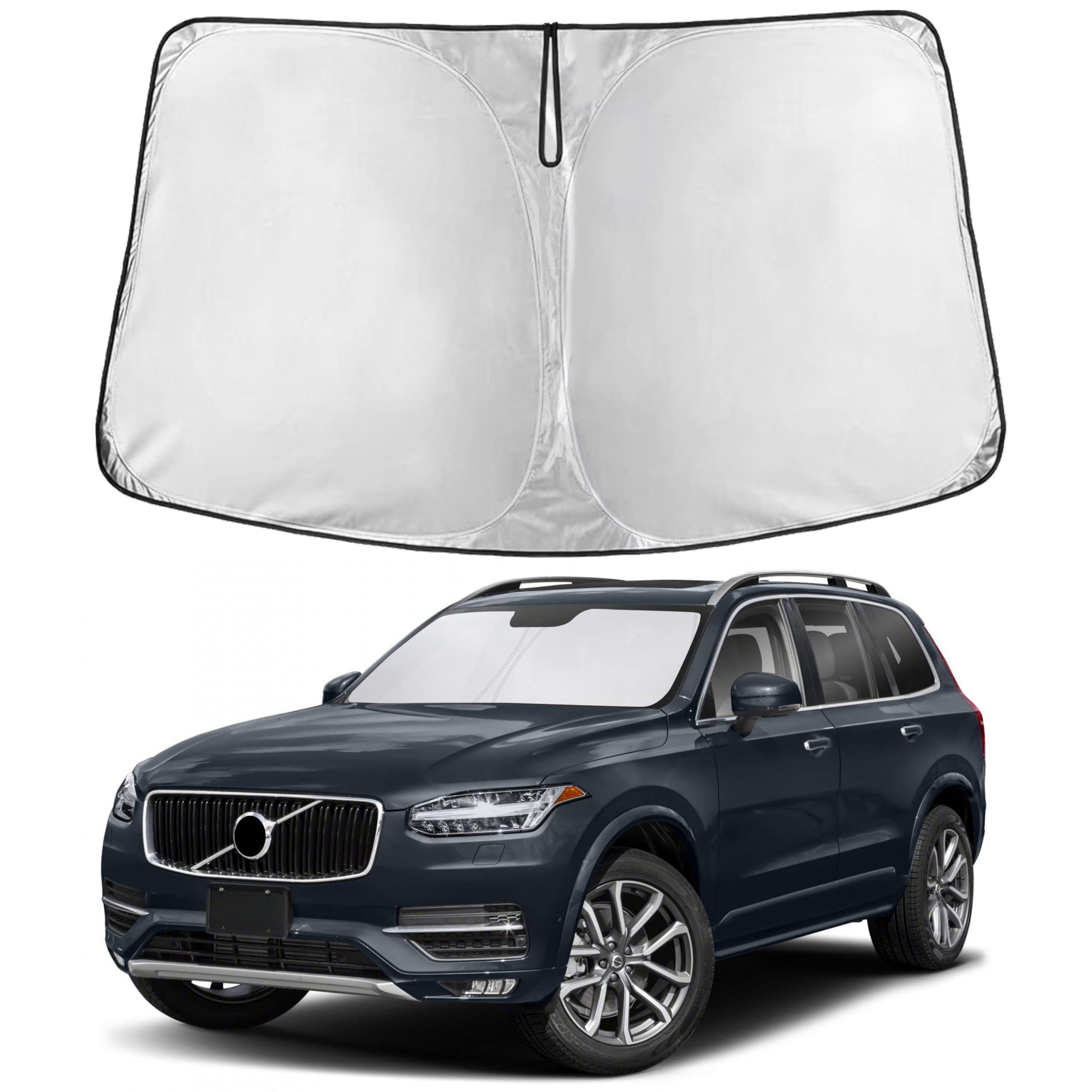 EcoNour front packaging showing model fit and full windshield coverage benefit