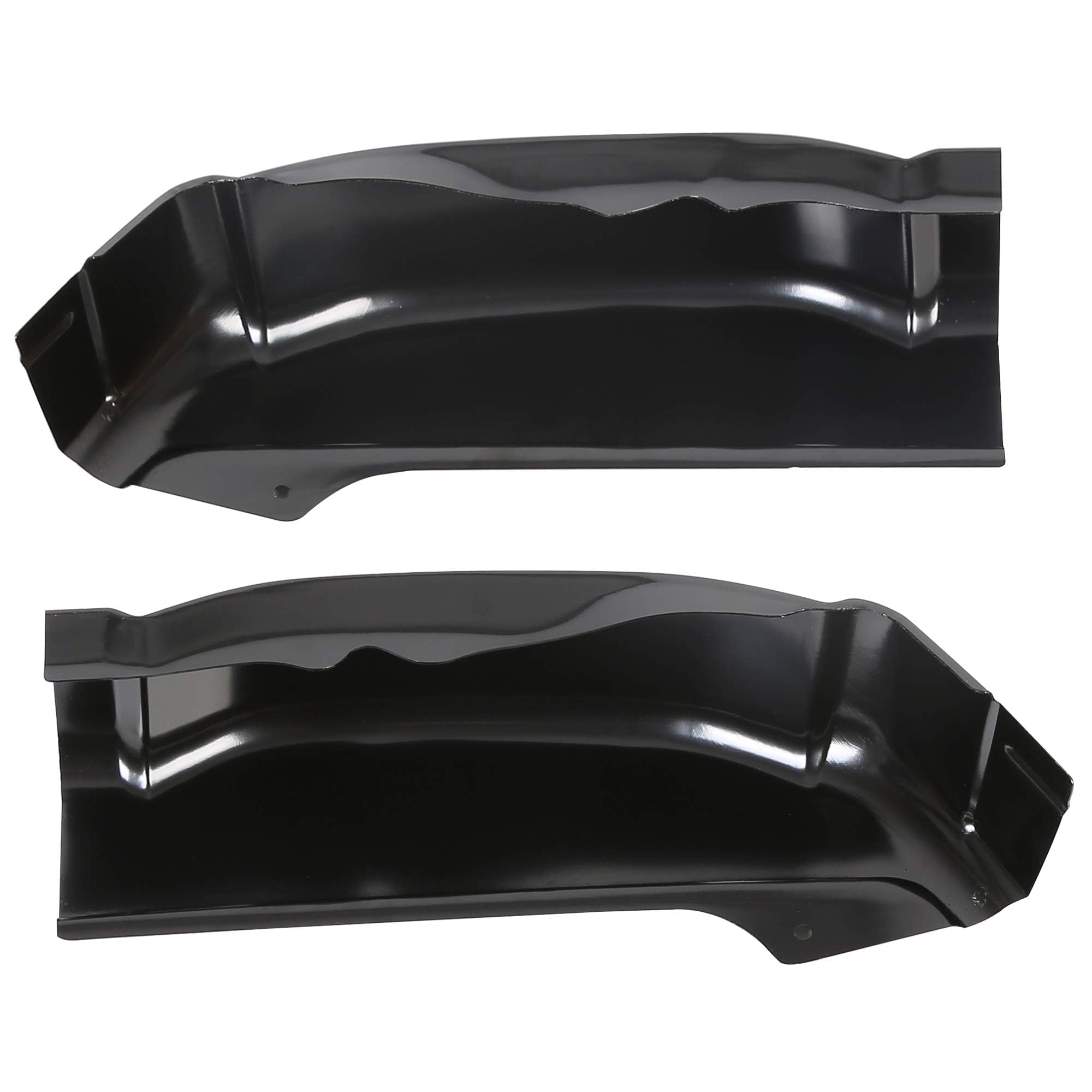 ECOTRIC installed cab corners on Silverado showing restored lower cabin protection