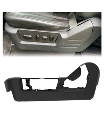 ECOTRIC front view of driver side seat bezel showing clean replacement and improved appearance