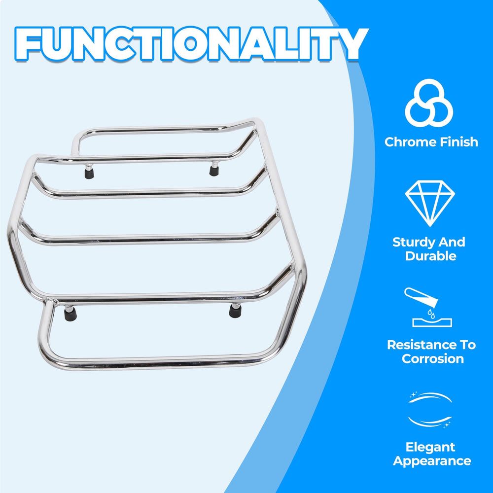 ECOTRIC luggage tied to rack illustrating stable transport benefit