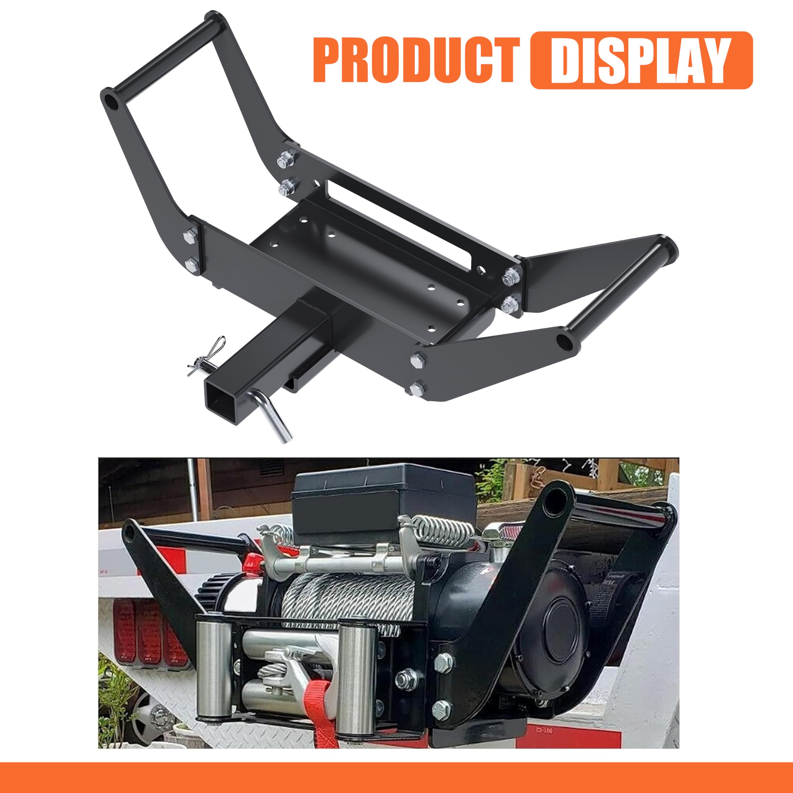 ECOTRIC mounted on ATV front showing versatile fit and off-road utility