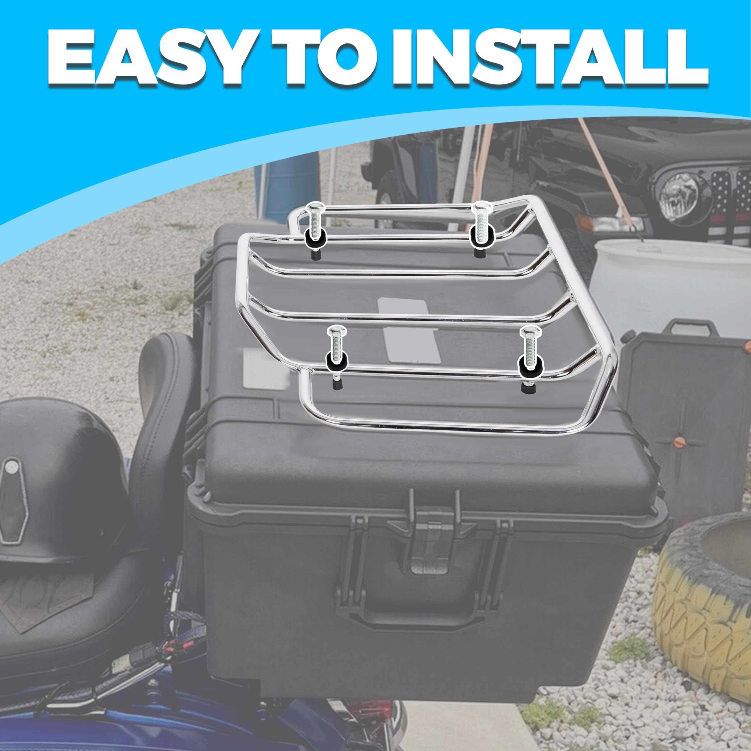 ECOTRIC mounting holes with stainless hardware for secure installation