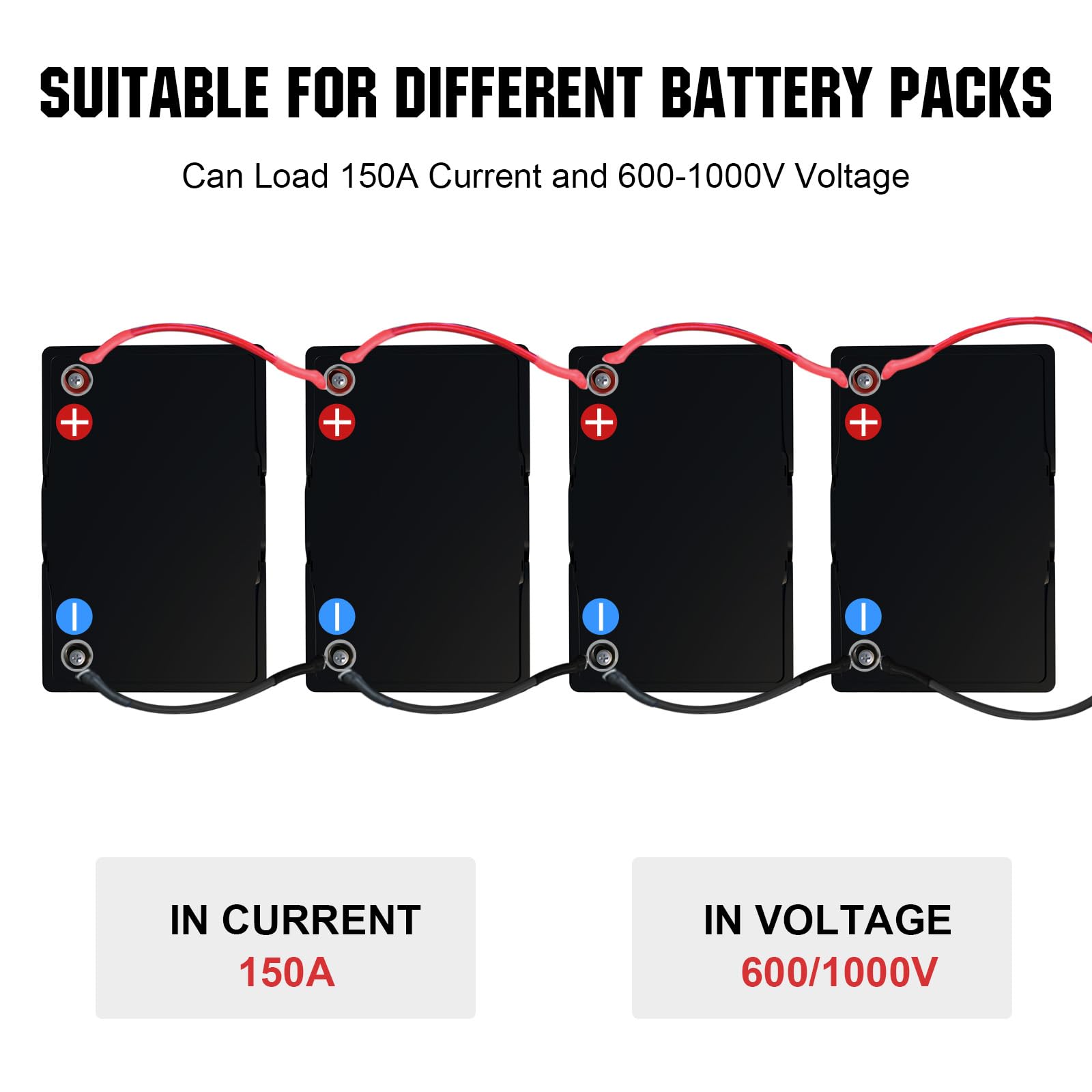 ECO-WORTHY temperature range label showing wide operating conditions and durability