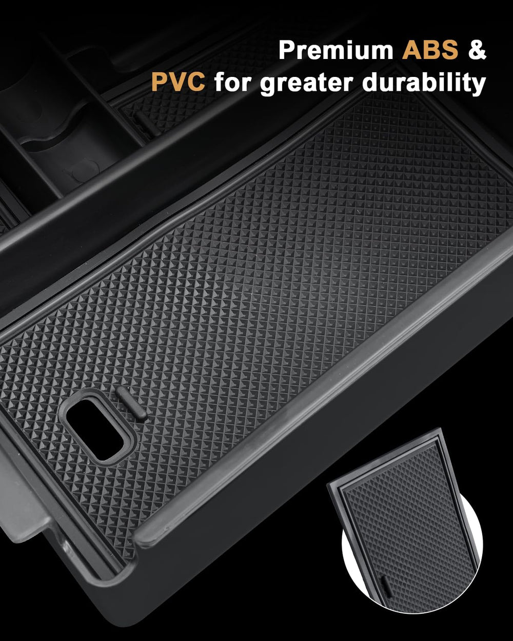ECOZEN ABS texture close-up showing durable finish and easy cleaning