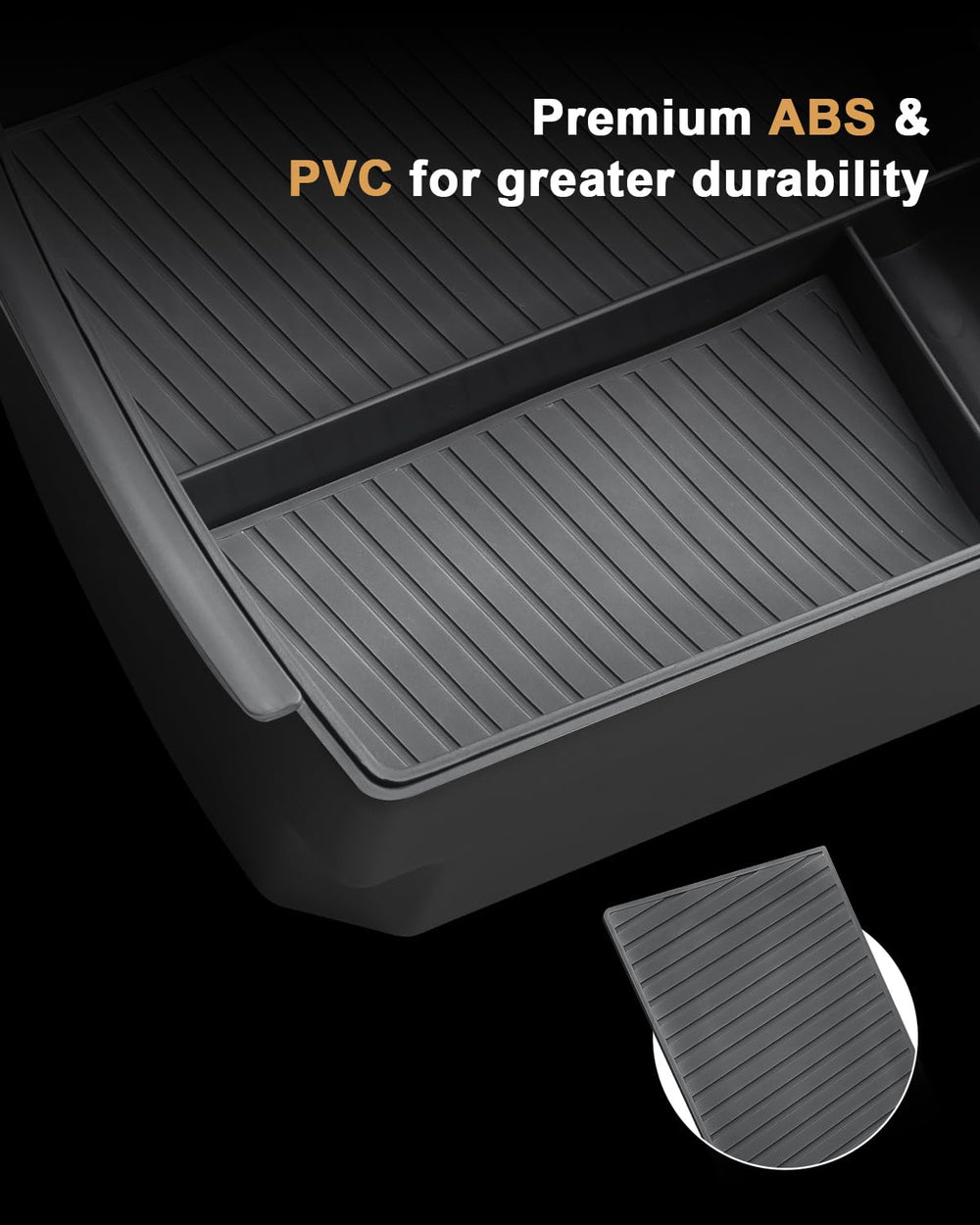 ECOZEN ABS material texture illustrating durable construction and long life