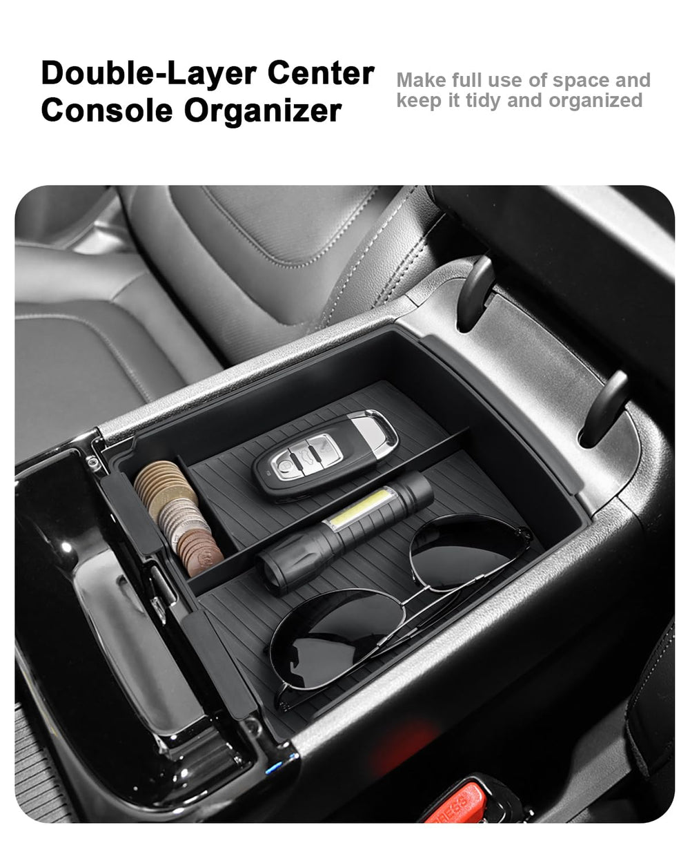 ECOZEN anti-slip PVC mat detail preventing item movement and reducing noise