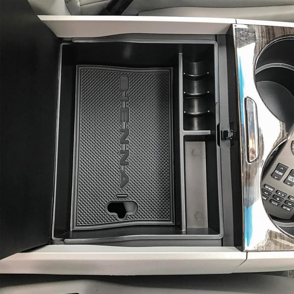 EDBETOS installed in Toyota Sienna interior demonstrating cohesive OEM-like look