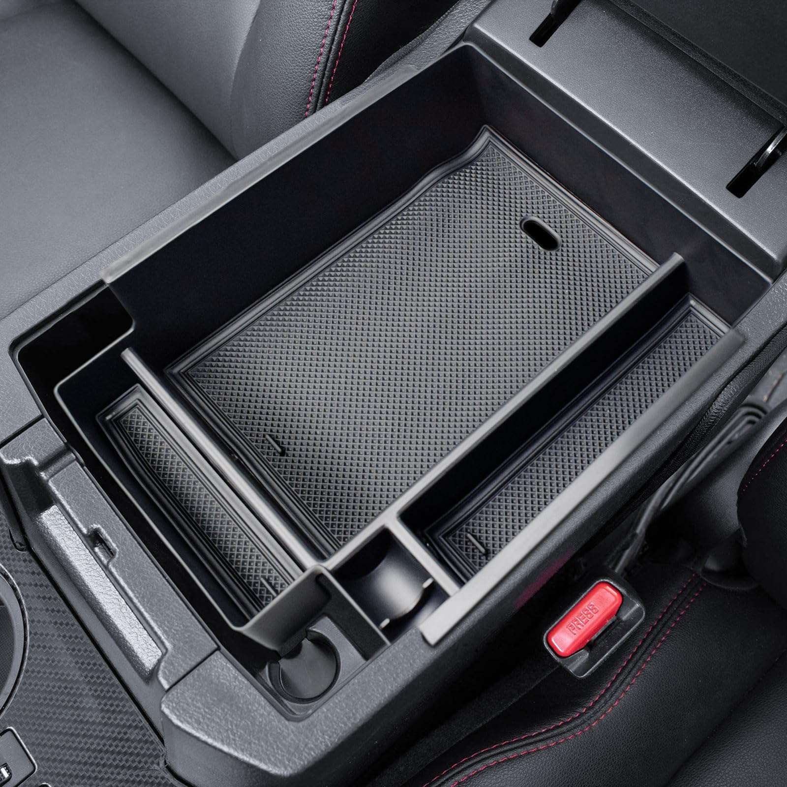 EDBETOS tray holding phone and wallet for quick-access convenience