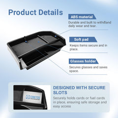EDBETOS silicone pads under tray preventing items from sliding